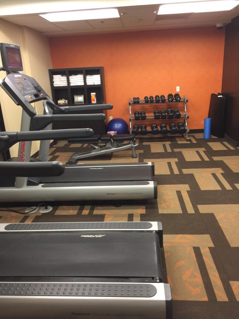 Hotel Gym Workout Leg Day